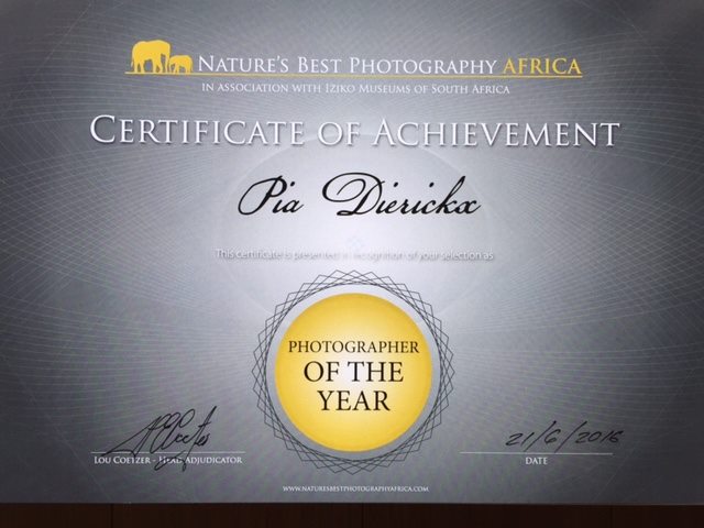 Pia Dierickx winning pictures